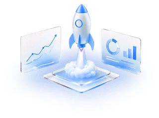 Festeggiamenti per il raggiungimento del primo lancio pubblico della piattaforma di trading crypto